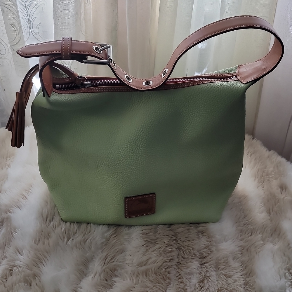 Green Leather Tote Bag By DOONEY & Bourke